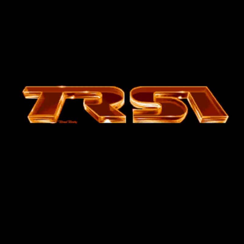TRSi Logo orange glas