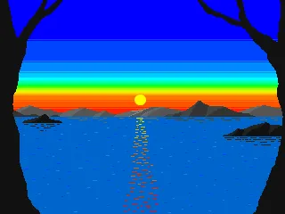 Lake Sunset by Razdee
